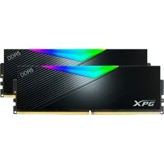 ADATA DIMM 32 GB DDR5-7200 (2x 16 GB) Dual-Kit, Arbeitsspeicher (schwarz, AX5U7200C3416G-DCLARBK, Lancer RGB, INTEL XMP)