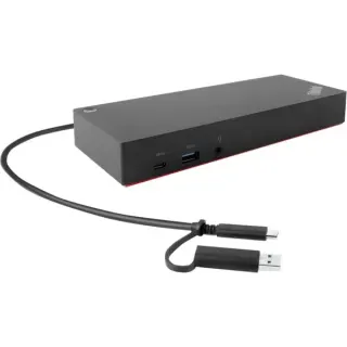 Lenovo Hybrid Dock, Dockingstation (schwarz, 135W)