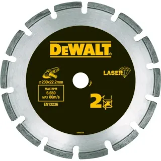 DEWALT Diamanttrennscheibe LaserHP2 DT3773, Ø 230mm (Bohrung 22,23mm)