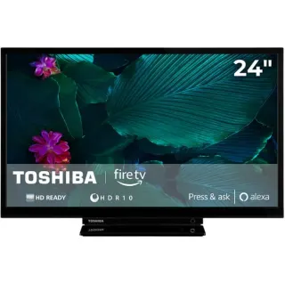 Toshiba 24WF3F63DAR, LED-Fernseher (60 cm (24 Zoll), schwarz, WXGA, Fire TV)