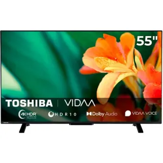 Toshiba 55UV2363DA, LED-Fernseher (139 cm (55 Zoll), schwarz, UltraHD/4K, Triple Tuner, SmartTV, VIDAA)