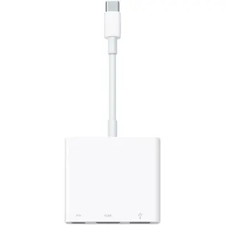 Apple USB Multiport-Adapter, USB-C > USB-A + USB-C + HDMI-Buchse (weiß)
