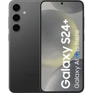 Samsung Galaxy S24+ 256GB Generalüberholt, Handy (Onyx Black, Android, 5G, 12 GB)