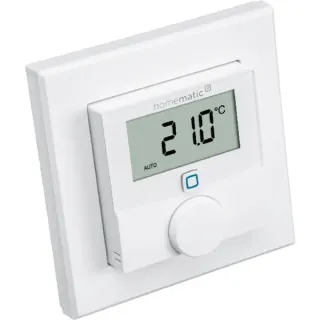 Homematic IP Wandthermostat mit Luftfeuchtigkeitssensor (HMIP-WTH-1) (weiß)