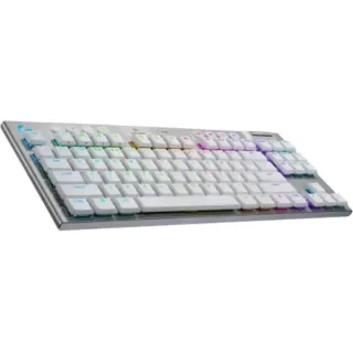 Logitech G915 X LIGHTSPEED TKL, Gaming-Tastatur (weiß, DE-Layout, GL Tactile, GL Tactile Switches)