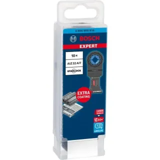 Bosch Professional EXPERT Tauchsägeblatt AIZ 32 AIT MetalMax (10 Stück, Carbide, Breite 32mm)