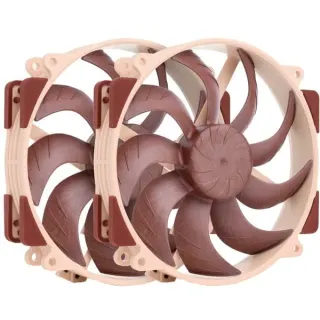 Noctua NF-A14x25r G2 PWM Sx2-PP, Gehäuselüfter (braun/beige, 140 mm)