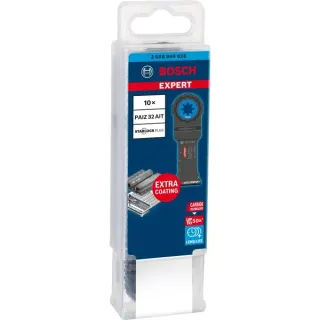 Bosch Professional EXPERT Tauchsägeblatt PAIZ 32 AIT MetalMax (10 Stück, Carbide, Breite 32mm)