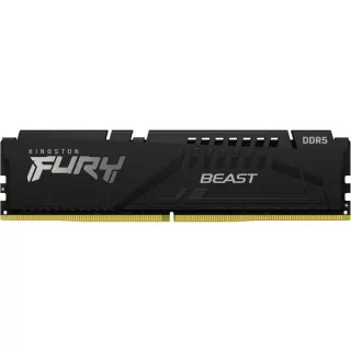 Kingston FURY DIMM 8 GB DDR5-5600 , Arbeitsspeicher (schwarz, KF556C36BBE-8, FURY Beast, AMD EXPO)