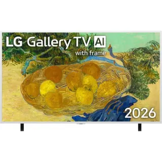 LG 55LX7B6LA.AEEQ (Gallery TV), QNED-Fernseher (139 cm (55 Zoll), silber/schwarz, UltraHD/4K, Gallery+, PVR, TimeShift)