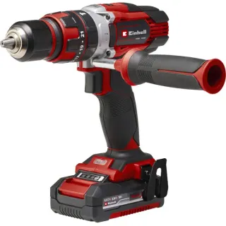 EINHELL Power X-Change Akku-Schlagbohrschrauber TE-CD 18/48 Li, 18Volt (schwarz, 2x Li-Ionen Akku 2,0Ah)