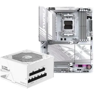 GIGABYTE B850 A ELITE WF7 ICE + GP-UD750GM PG5 ICE, PC-Aufrüstkit (weiß)