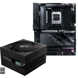 GIGABYTE B850 A ELITE WF7 + GP-AE850PM PG5, PC-Aufrüstkit (schwarz)