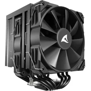Sharkoon A60, CPU-Kühler (schwarz, 120 mm)