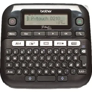 Brother P-Touch D210, Beschriftungsgerät (schwarz)