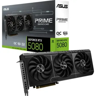 ASUS GeForce RTX 5080 PRIME OC EVO, Grafikkarte (DLSS 5, 3x DisplayPort, 1x HDMI 2.1)