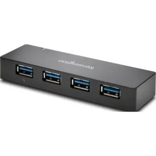 Kensington UH4000C USB 3.0 4-Port Hub mit Ladefunktion, USB-Hub (4x USB 3.0 Typ-A)