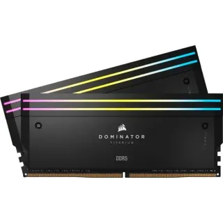 Corsair DIMM 32 GB DDR5-7000 (2x 16 GB) Dual-Kit, Arbeitsspeicher (schwarz, CMP32GX5M2X7000C34, Dominator Titanium, INTEL XMP)