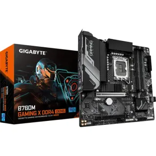 GIGABYTE B760M GAMING X DDR4 GEN5, Mainboard (schwarz)