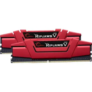 G.Skill DIMM 16 GB DDR4-2400 (2x 8 GB) Dual-Kit, Arbeitsspeicher (F4-2400C17D-16GVR, Ripjaws V, INTEL XMP)