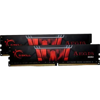 G.Skill DIMM 16 GB DDR4-2400 (2x 8 GB) Dual-Kit, Arbeitsspeicher (F4-2400C17D-16GIS, Aegis, INTEL XMP)