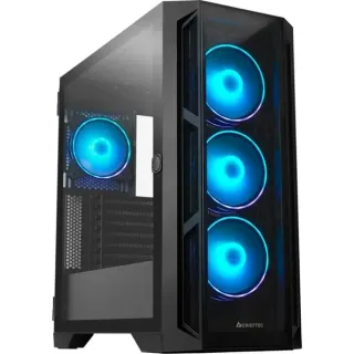 Chieftec Apex GA-01B-TG-OP , Tower-Gehäuse (schwarz, Tempered Glass)