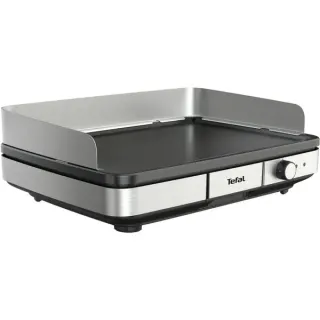 Tefal Elektrogrill Maxi Plancha CB690 (schwarz/edelstahl, 2.300 Watt)