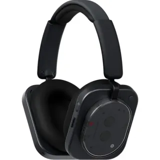 Nothing Headphone (1), Kopfhörer (schwarz, Sound by KEF, Adaptive Geräuschunterdrückung (ANC), HI-RES-Audio)