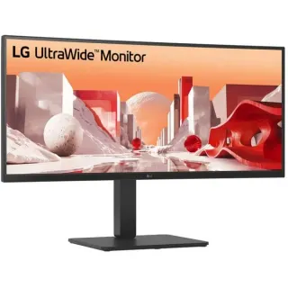 LG 34BA85QE-B.AEU, LED-Monitor (86.7 cm (34 Zoll), schwarz, UWQHD, IPS, Curved, Full-HD-Webcam/Mikrofon)