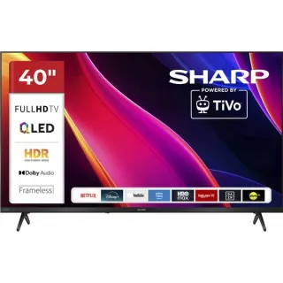 SHARP 40HE3745E, QLED-Fernseher (101 cm (40 Zoll), schwarz, FullHD, Powered by TiVo)