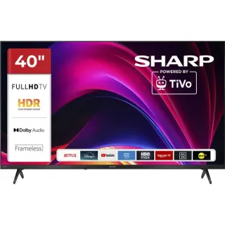 SHARP 40HE2745E, LED-Fernseher (101 cm (40 Zoll), schwarz, FullHD, Triple Tuner)