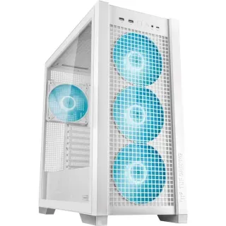 ASUS TUF GAMING GT302 ARGB , Tower-Gehäuse (weiß, Tempered Glass)
