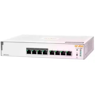 Hewlett Packard Enterprise Networking Instant On Switch 8 Anschlüsse Gigabit CL4 PoE 65 W 1830
