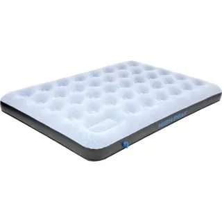 High Peak Air bed Double Comfort Plus 40025, Camping-Luftbett (grau/blau)