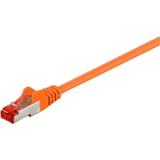 goobay Patchkabel Cat.6 SFTP (orange, 50 Meter)