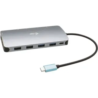 i-tec USB-C Metal Nano, Dockingstation (grau, HDMI, DisplayPort, USB-C)