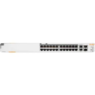 Hewlett Packard Enterprise Networking Instant On Switch 20 Anschlüsse Gigabit CL4 4 Anschlüsse Gigabit CL6 PoE 2 Anschlüsse 10GBT 2 Anschlüsse SFP+ 370 W 1960 (370W)
