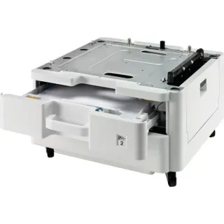 Kyocera 500-Blatt-Papierkassette PF-470 mit Unterschrank, Papierzufuhr (hellgrau)