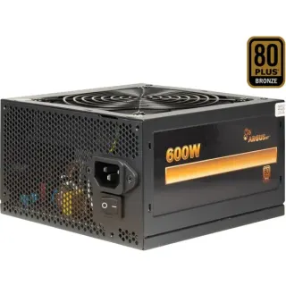 Inter-Tech Argus BPS-600 600W, PC-Netzteil (schwarz, 4x PCIe, 600 Watt)