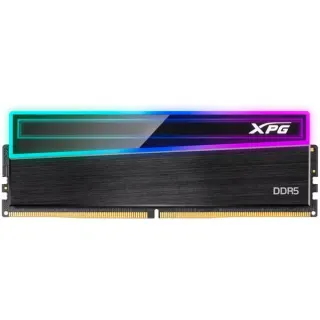 ADATA DIMM 16 GB DDR5-5600, Arbeitsspeicher (schwarz, AX5U5600C4616G-CNKRBK, XPG NOVAKEY RGB Black, INTEL XMP, AMD EXPO)