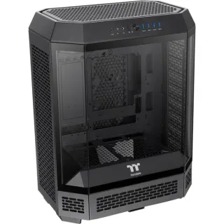 Thermaltake The Tower 600 Black, Tower-Gehäuse (schwarz, Tempered Glass x 3)