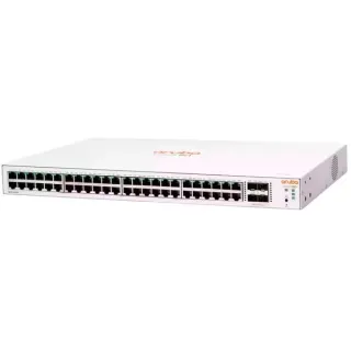 Hewlett Packard Enterprise Networking Instant On Switch 48 Anschlüsse Gigabit 4 Anschlüsse SFP 1830 (370 W)
