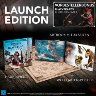 Assassin’s Creed IV Black Flag Resynced Launch Edition, PlayStation 5-Spiel