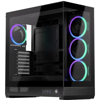 ENDORFY Fishtank 6000 Corona , Tower-Gehäuse (schwarz, Tempered Glass x 2)