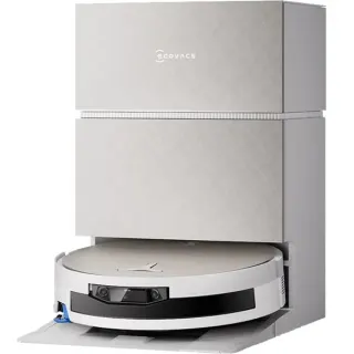 Ecovacs Deebot X12 PRO OMNI, Saugroboter (weiß, mit FocusJet-Technologie, inkl. OMNI-Station)