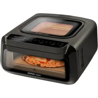 G3 Ferrari 3-in-1 Pizzaofen Krispy (schwarz, 2.100 Watt, für Pizza Ø 32cm, inkl. Pizzaschneider)