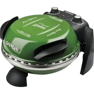 G3 Ferrari Delizia Pizzaofen G1000603 (grün, 1.200 Watt, für Pizza Ø 31cm)
