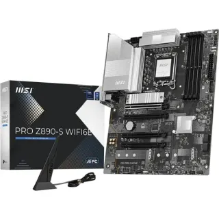 MSI PRO Z890-S WIFI6E, Mainboard (schwarz/silber)
