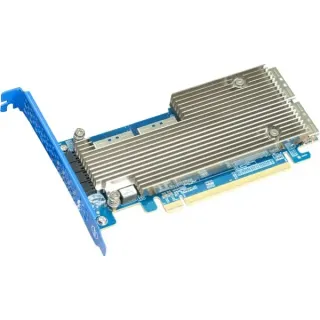 HighPoint Rocket 1628A PCIe Gen5 x16 to 4-MCIOx8 NVMe Switch Adapter, Schnittstellenkarte