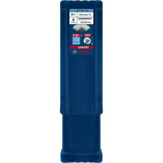 Bosch Professional EXPERT Hammerbohrer SDS-plus-7X, Ø 8mm, 30 Stück (Arbeitslänge 200mm)